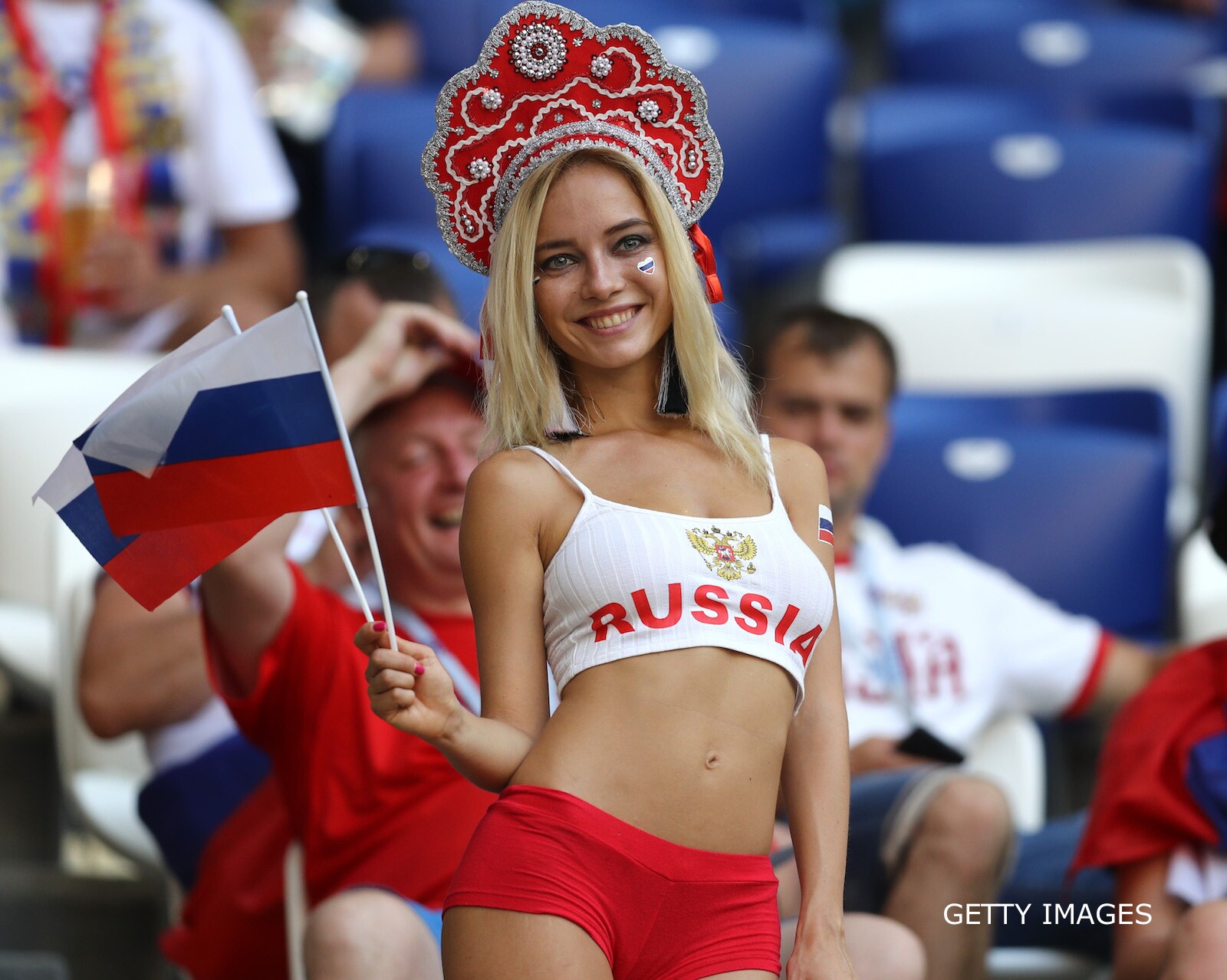 Самая красивая болельщица ЧМ 2018 Наталья Немчинова